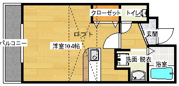 広島県広島市南区金屋町 稲荷町駅 ワンルーム マンション 賃貸物件詳細
