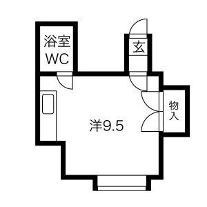 北海道札幌市豊平区平岸四条５ 平岸駅 ワンルーム アパート 賃貸物件詳細