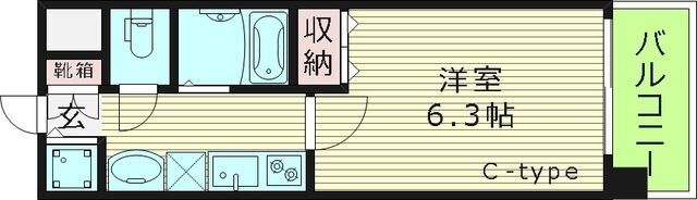 大阪府大阪市旭区大宮４ 千林大宮駅 1K マンション 賃貸物件詳細