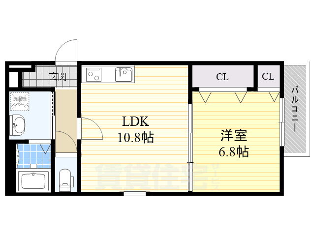 兵庫県尼崎市東桜木町 尼崎駅 1LDK アパート 賃貸物件詳細
