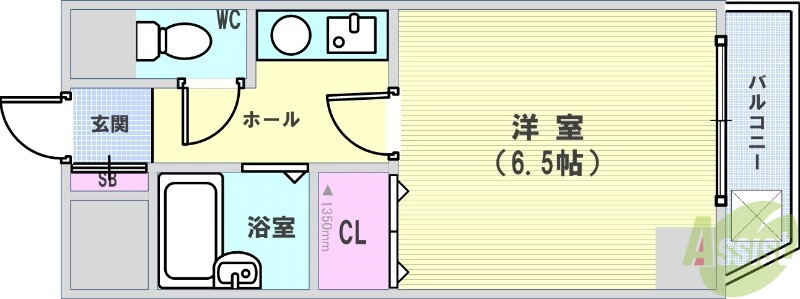 大阪府豊中市曽根西町３ 曽根駅 1K マンション 賃貸物件詳細