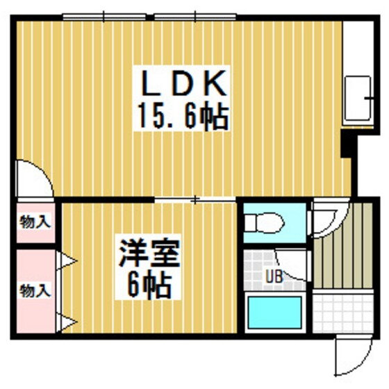 常盤コーポ 3階 1LDK 賃貸物件詳細