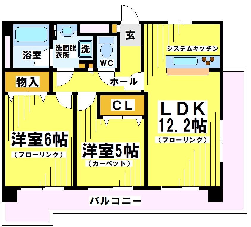 東京都府中市本宿町２ 分倍河原駅 2LDK マンション 賃貸物件詳細