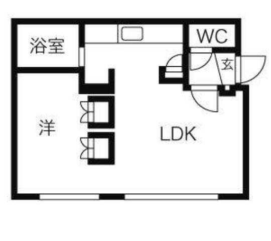 北海道札幌市西区二十四軒四条５ 琴似駅 1LDK マンション 賃貸物件詳細