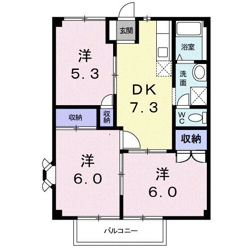 埼玉県飯能市大字川寺 東飯能駅 3DK アパート 賃貸物件詳細