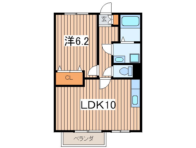 神奈川県大和市上和田 桜ヶ丘駅 1LDK アパート 賃貸物件詳細