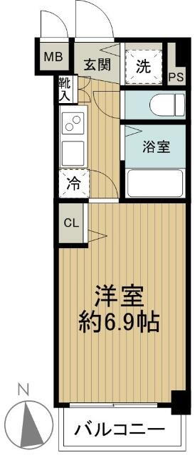 東京都中野区上高田４ 新井薬師前駅 1K マンション 賃貸物件詳細