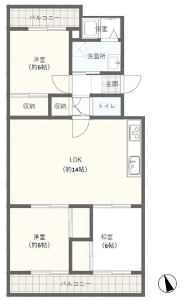 兵庫県明石市宮の上 林崎松江海岸駅 3LDK マンション 賃貸物件詳細