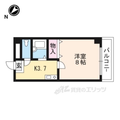 滋賀県大津市大将軍１ 瀬田駅 1K マンション 賃貸物件詳細