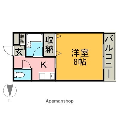 愛知県名古屋市東区筒井３ 車道駅 1K マンション 賃貸物件詳細