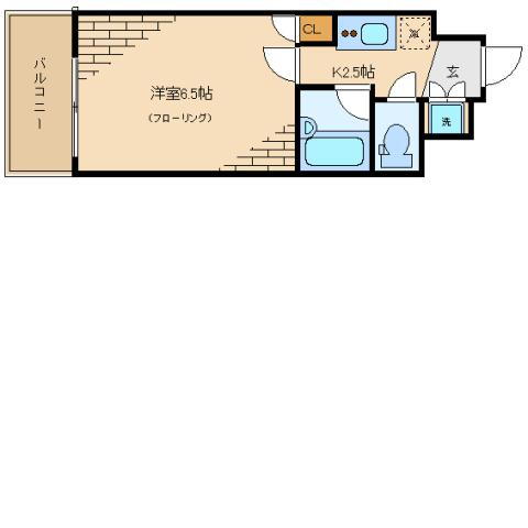 東京都新宿区北新宿４ 大久保駅 1K マンション 賃貸物件詳細