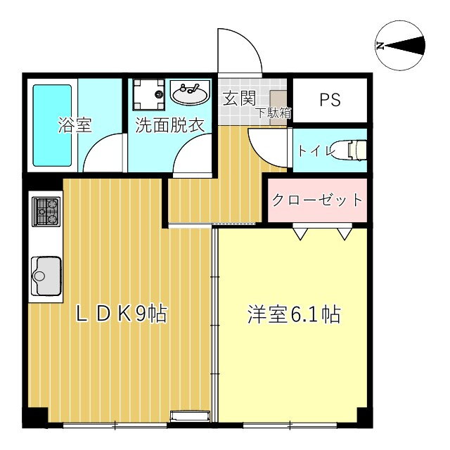 南布瀬ハウス 1階 1LDK 賃貸物件詳細