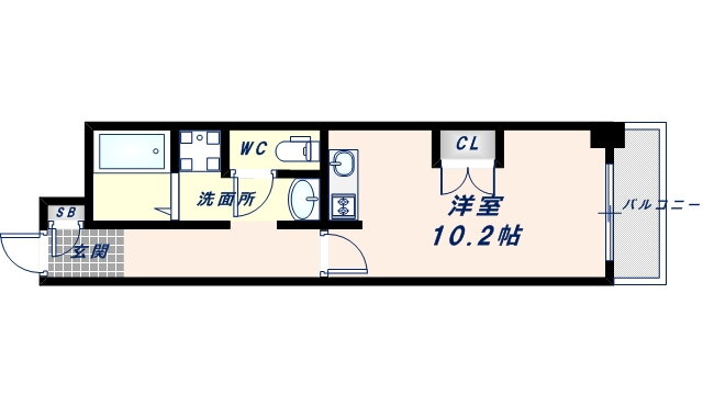 大阪府大阪市東成区神路４ 新深江駅 ワンルーム マンション 賃貸物件詳細