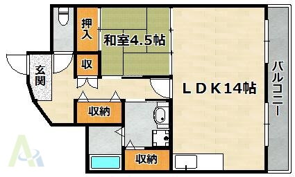 マンション正和 3階 1LDK 賃貸物件詳細