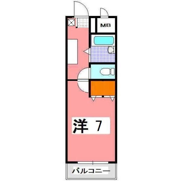神戸サンロータス 2階 1K 賃貸物件詳細