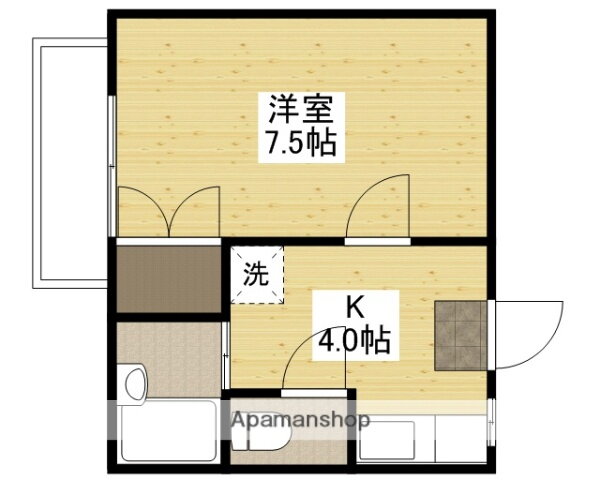 広島県安芸郡海田町大正町 海田市駅 1K アパート 賃貸物件詳細