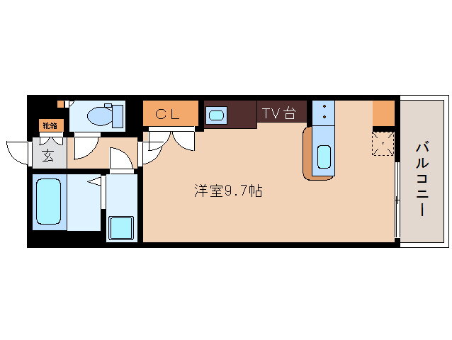 奈良県大和郡山市九条町 九条駅 ワンルーム マンション 賃貸物件詳細