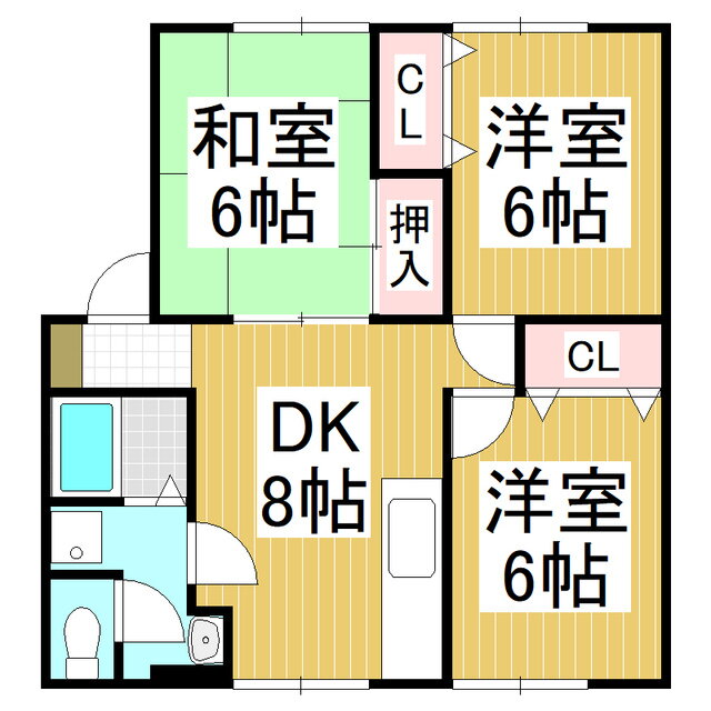 長野県飯田市駄科 駄科駅 3DK アパート 賃貸物件詳細