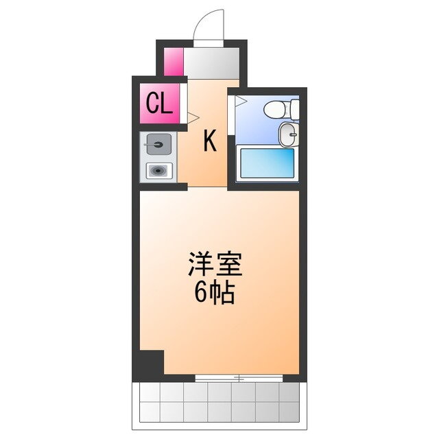 大阪府泉佐野市笠松２ りんくうタウン駅 1K マンション 賃貸物件詳細