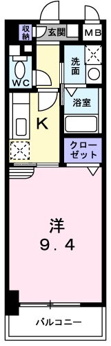 兵庫県明石市藤江 西明石駅 1K マンション 賃貸物件詳細