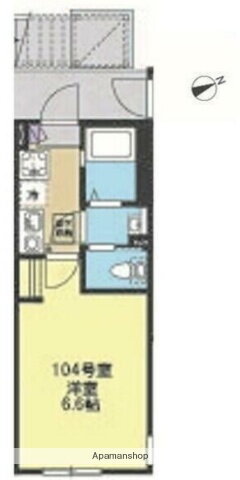 神奈川県横浜市南区永田東２ 井土ヶ谷駅 1K アパート 賃貸物件詳細