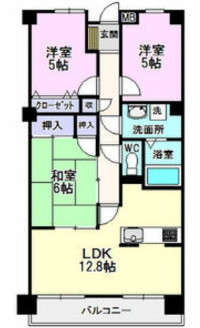 愛知県名古屋市緑区桃山３ 神沢駅 3LDK マンション 賃貸物件詳細