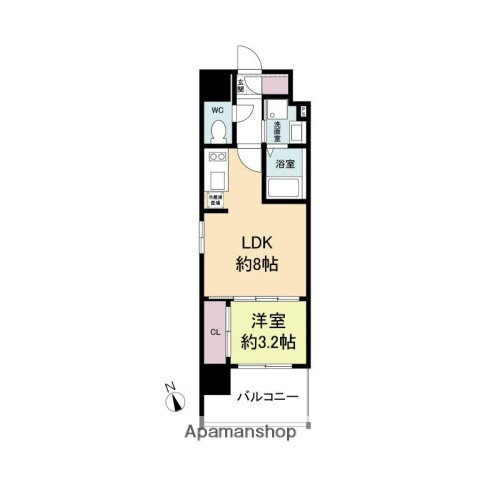 広島県広島市東区光町２ 広島駅 1LDK マンション 賃貸物件詳細
