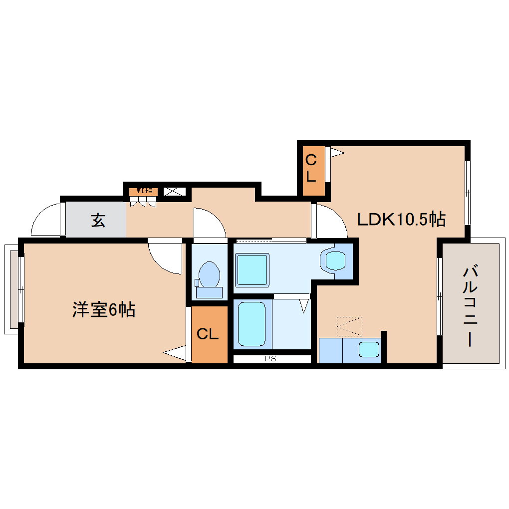 京都府木津川市梅美台２ 近鉄奈良駅 1LDK アパート 賃貸物件詳細