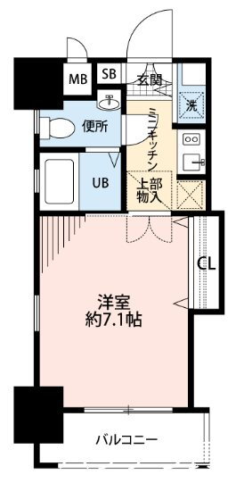 福岡県福岡市中央区大手門３ 大濠公園駅 1K マンション 賃貸物件詳細