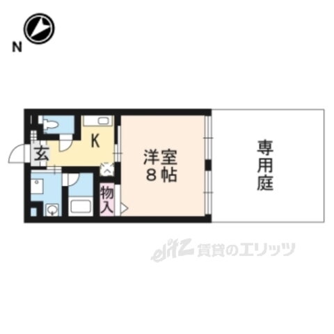 滋賀県草津市野路東４ 南草津駅 1K マンション 賃貸物件詳細