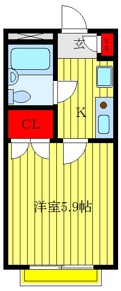東京都板橋区蓮根２ 蓮根駅 1K アパート 賃貸物件詳細