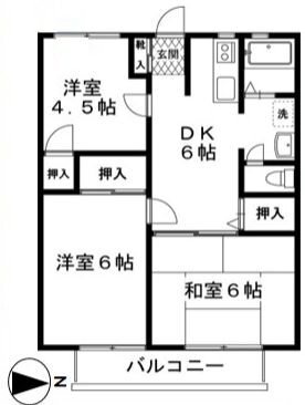 東京都八王子市久保山町２ 八王子駅 3DK アパート 賃貸物件詳細