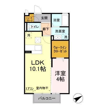 茨城県水戸市堀町 赤塚駅 1LDK アパート 賃貸物件詳細