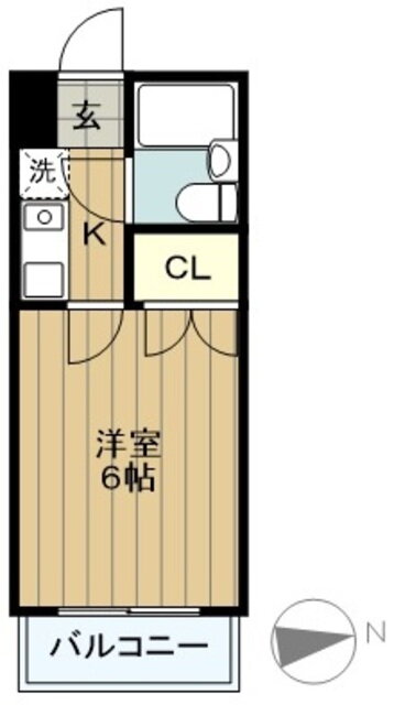 神奈川県川崎市多摩区菅６ 矢野口駅 1K マンション 賃貸物件詳細