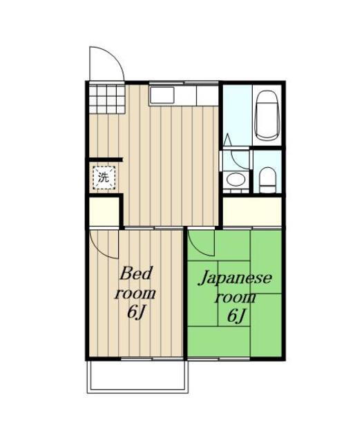 神奈川県厚木市戸室５ 2DK アパート 賃貸物件詳細