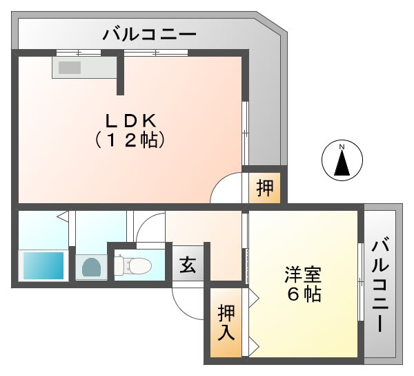兵庫県尼崎市武庫之荘８ 武庫之荘駅 1LDK マンション 賃貸物件詳細
