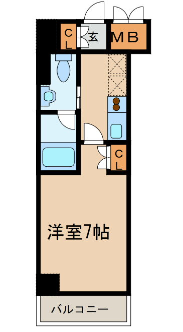 愛知県名古屋市東区山口町 森下駅 1K マンション 賃貸物件詳細