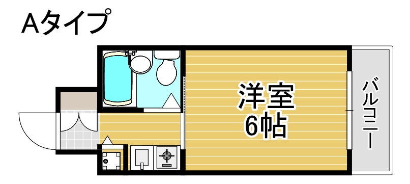 アニメイト大阪 4階 1K 賃貸物件詳細