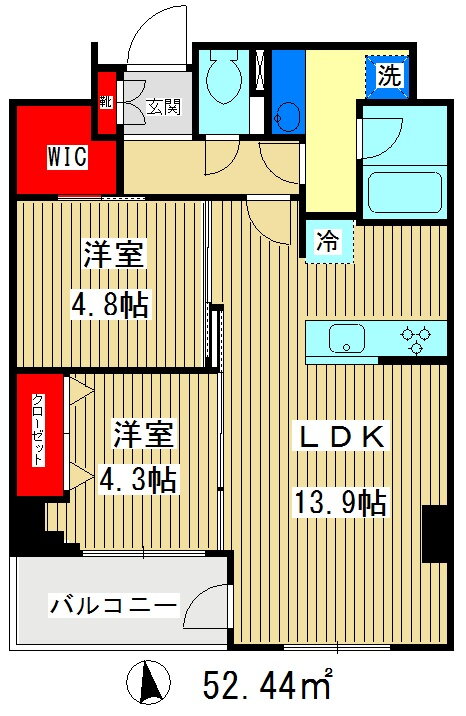 ソライエアイルときわ台 3階 2LDK 賃貸物件詳細