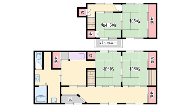 御立中５丁目戸建 4DK 賃貸物件詳細