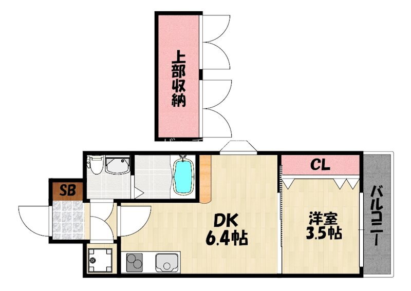 福岡県福岡市博多区住吉４ 博多駅 2K マンション 賃貸物件詳細