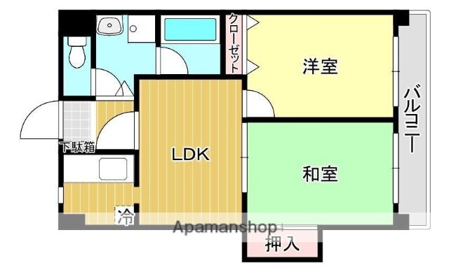 福岡県福岡市西区小戸３ 下山門駅 2DK マンション 賃貸物件詳細