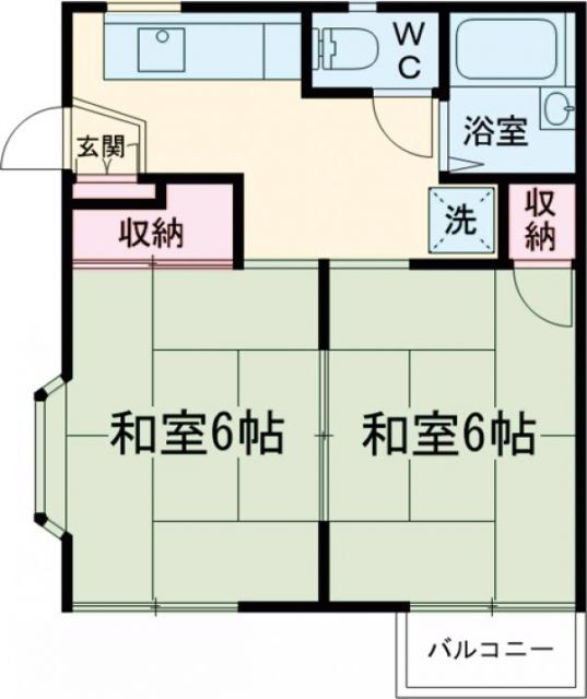 栃木県真岡市荒町３ 北真岡駅 2K アパート 賃貸物件詳細