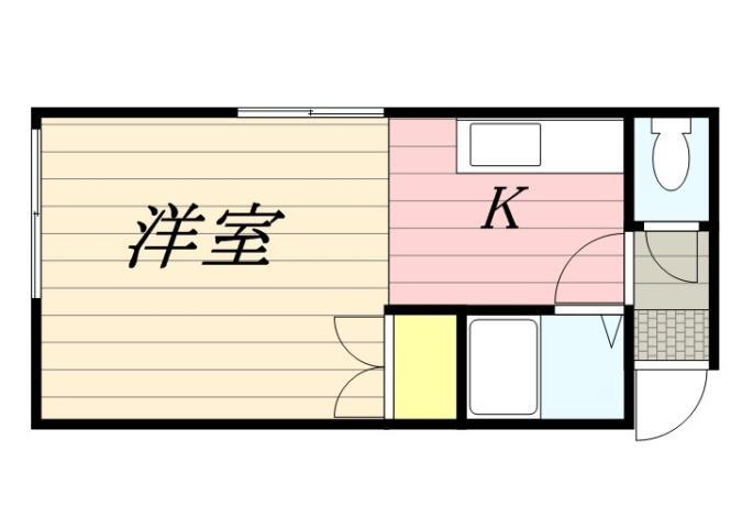 北海道札幌市東区北二十七条東１８ 元町駅 1K アパート 賃貸物件詳細