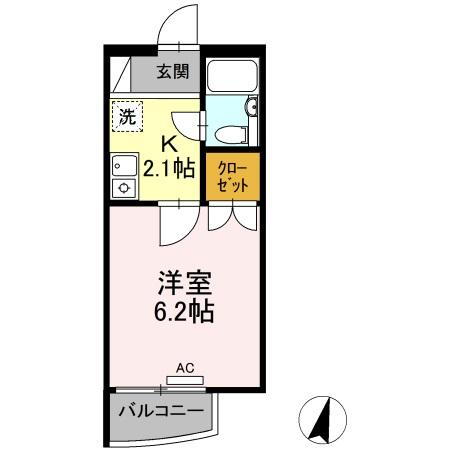 広島県福山市本郷町 松永駅 1K マンション 賃貸物件詳細