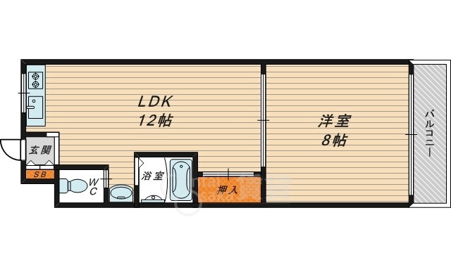 大阪府大阪市都島区網島町 京橋駅 1LDK マンション 賃貸物件詳細