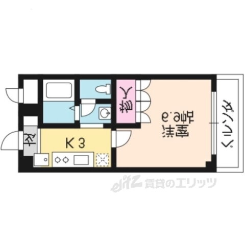 京都府京都市伏見区向島中島町 観月橋駅 1K マンション 賃貸物件詳細
