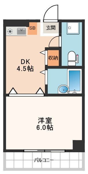大阪府大阪市浪速区恵美須西２ 恵美須町駅 1DK マンション 賃貸物件詳細