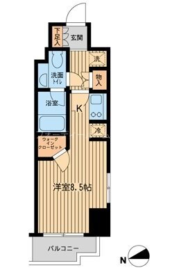 東京都台東区小島１ 新御徒町駅 ワンルーム マンション 賃貸物件詳細