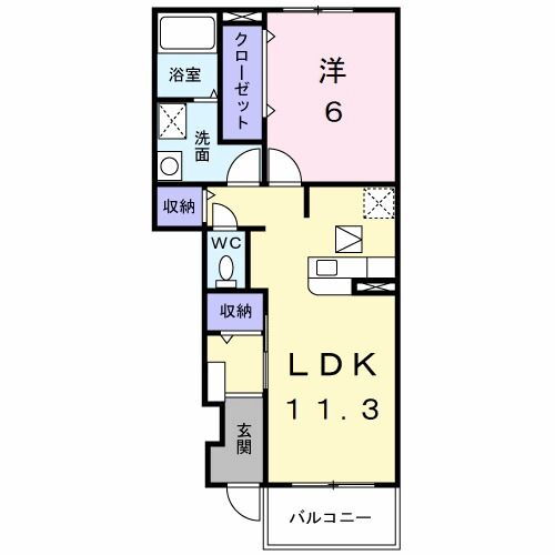 京都府舞鶴市字常 東舞鶴駅 1LDK アパート 賃貸物件詳細